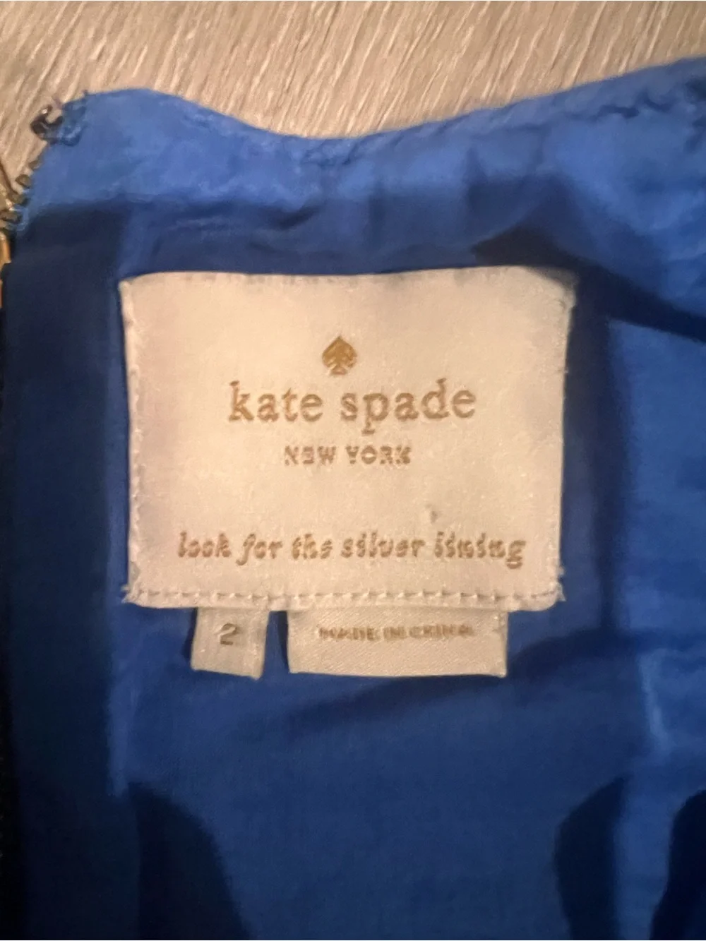 kate spade Bright Blue Textured Sleeveless Sheath Dress